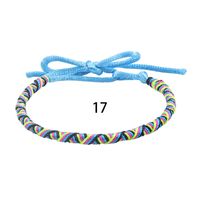 Simple Style Waves Rope Unisex Bracelets sku image 17