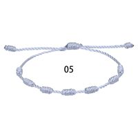 Simple Style Rhombus Rope Unisex Bracelets sku image 5