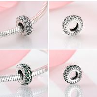 Casual Solid Color Zircon Sterling Silver Wholesale Jewelry Accessories main image 2