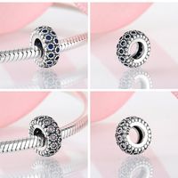 Casual Solid Color Zircon Sterling Silver Wholesale Jewelry Accessories main image 3