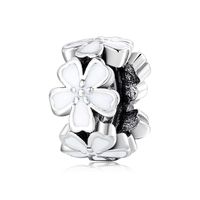 Casual Flower Sterling Silver Wholesale Jewelry Accessories sku image 4