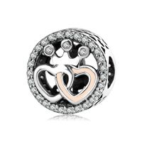 Casual Heart Shape Zircon Sterling Silver Wholesale Jewelry Accessories sku image 8