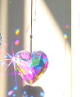 Classic Style Heart Shape K9 Crystal Pendant sku image 2