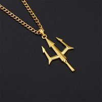 Stainless Steel Simple Style Plating Pendant Necklace main image 8