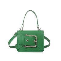 Women's All Seasons Pu Leather Solid Color Streetwear Square Magnetic Buckle Handbag sku image 3