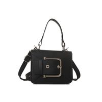 Women's All Seasons Pu Leather Solid Color Streetwear Square Magnetic Buckle Handbag sku image 4