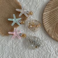 Beach Starfish Plastic Hair Clip main image 2