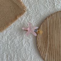 Beach Starfish Plastic Hair Clip sku image 1