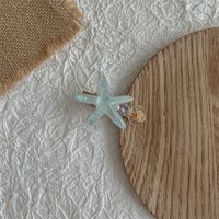 Beach Starfish Plastic Hair Clip sku image 3