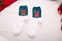 Women's Christmas Cartoon Acetate Fibre Nylon Crew Socks A Pair sku image 2