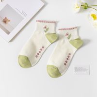 Women's Cute Sweet Cartoon Cotton Ankle Socks A Pair sku image 5