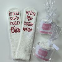 Unisex Casual Letter Nylon Polyester Crew Socks A Pair main image 5