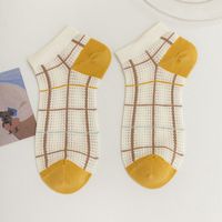 Women's Casual Cartoon Bamboo Fiber Hollow Out Ankle Socks A Pair sku image 13