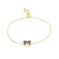 ¡oferta! Pulsera De Oso De Circón De Estilo Coreano Estilo Europeo Y Americano, Pulsera Ajustable De Lujo Con Luz De Moda main image 3