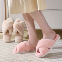 Women's Casual Solid Color Point Toe Cotton Shoes main image 1