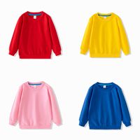 Casual Solid Color Cotton Hoodies & Knitwears main image 1