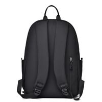 Water Repellent Solid Color School Daily School Backpack main image 6