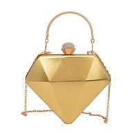 Women's Arylic Solid Color Streetwear Heart-shaped Lock Clasp Handbag main image 4