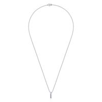 Décontractée Style Simple Rectangle Acier Inoxydable Acier Au Titane Polissage Chaîne Hommes Pendentif main image 4