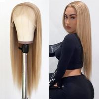 Women's Sweet Holiday High Temperature Wire Centre Parting Long Straight Hair Wigs sku image 3