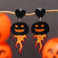 1 Pair Exaggerated Funny Ghost Arylic Drop Earrings sku image 8
