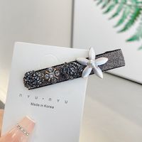 Simple Style Flower Rhinestone Inlay Zircon Hair Clip sku image 2