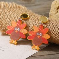 Wholesale Jewelry Cute Cartoon Arylic Drop Earrings main image 2