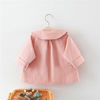 Princess Cute Simple Style Bow Knot Bowknot Cotton Girls Outerwear main image 2