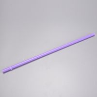 Factory Direct Supply 7mm Aperture Straw 28 Color Solid Color Plastic Cup Accessories Pp Straw Non-disposable Band Straw sku image 33