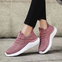 Women's Casual Solid Color Round Toe Sports Shoes main image 4