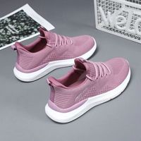 Women's Casual Solid Color Round Toe Sports Shoes sku image 1