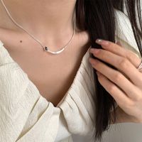 Style Simple Smiley Le Cuivre Placage Collier sku image 2
