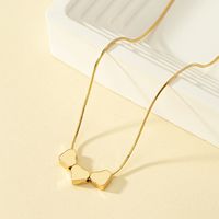 Simple Style Commute Heart Shape Alloy Plating 14k Gold Plated Women's Necklace main image 4