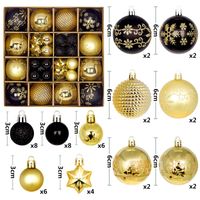 Christmas Luxurious Castle Snowflake Plastic Party Festival Decorative Props sku image 6