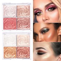 Elegant Solid Color Plastic Eye Shadow main image 5