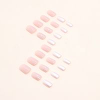 Sweet Simple Style Solid Color Solid Color Plastic Nail Patches 1 Set main image 5