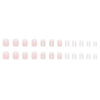 Sweet Simple Style Solid Color Solid Color Plastic Nail Patches 1 Set main image 2