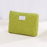 Cute Flower Polyester Square Makeup Bags sku image 3