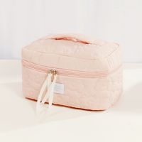 Cute Flower Polyester Square Makeup Bags sku image 10