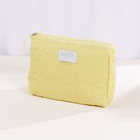 Cute Flower Polyester Square Makeup Bags sku image 2