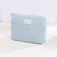 Cute Flower Polyester Square Makeup Bags sku image 4