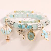 Elegant Butterfly Artificial Crystal Inlay Artificial Gemstones Women's Bracelets main image 1