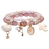 Elegant Butterfly Artificial Crystal Inlay Artificial Gemstones Women's Bracelets main image 5