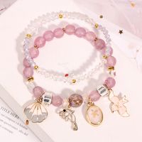 Elegant Butterfly Artificial Crystal Inlay Artificial Gemstones Women's Bracelets main image 3