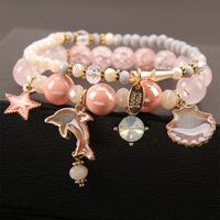 Elegant Lady Heart Shape Cat Artificial Crystal Women's Bracelets main image 4