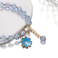 Einfacher Stil Blume Glas Perlen Unisex Armbänder 1 Stück sku image 14