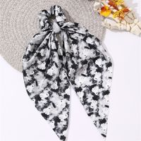 Women's Hip-hop Funny Flower Skull Cloth Printing And Dyeing Hair Tie main image 6