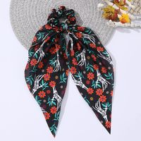 Women's Hip-hop Funny Flower Skull Cloth Printing And Dyeing Hair Tie sku image 5