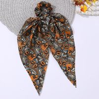 Women's Hip-hop Funny Flower Skull Cloth Printing And Dyeing Hair Tie sku image 6