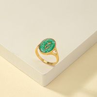 Simple Style Flower Alloy Plating Gold Plated Women's Rings main image 4